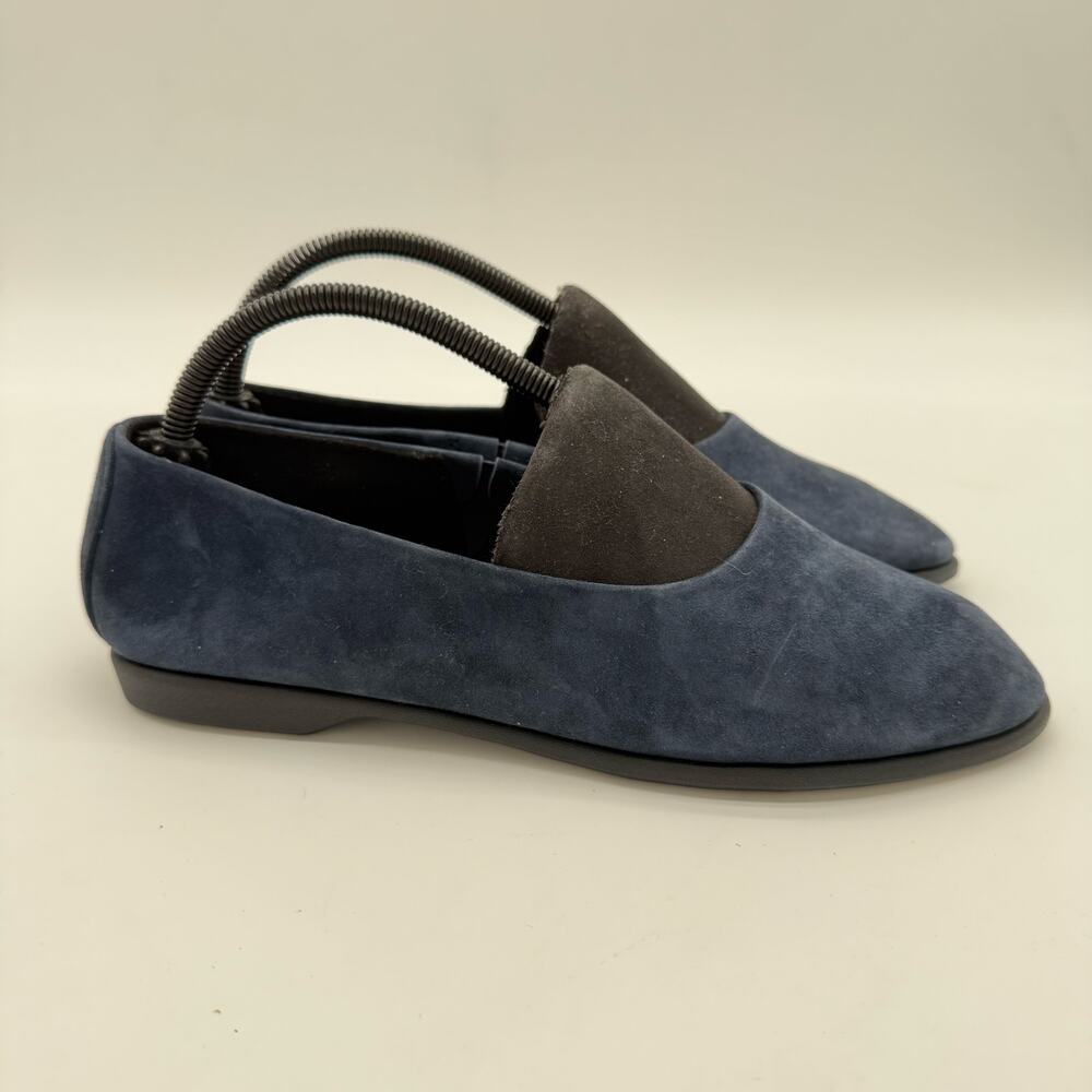 Aerosoles Suede Leather Navy Comfort Casual Soft Flexible Flats NWIB Size 7
